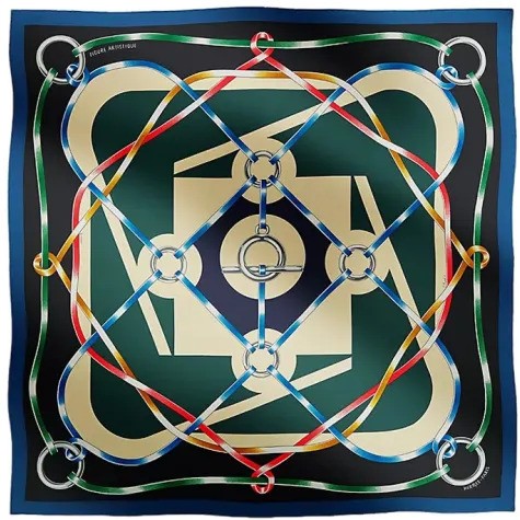 Шелковый платок Hermes Carre