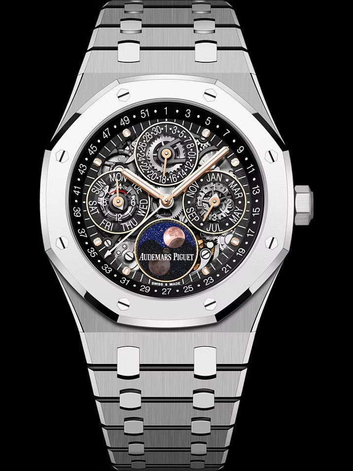 Audemars Piguet: Royal Oak Selfwinding Perpetual Calendar Openworked