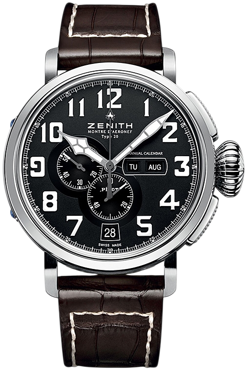 Zenith Pilot Type 20 Annual Calendar