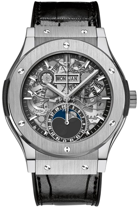 Hublot Classic Fusion Aerofusion Moonphase Titanium